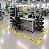 ESD prostredie