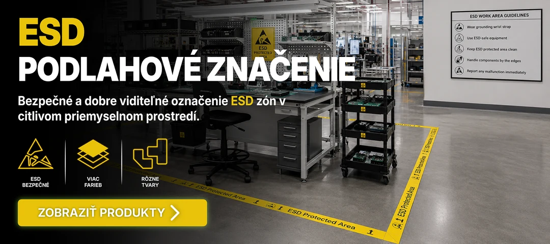 ESD PODLAHOVÉ ZNAČENIE