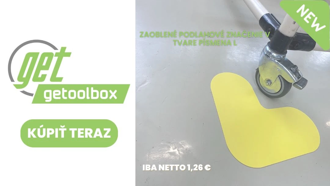 GEToolbox zaoblený tvar písmena L