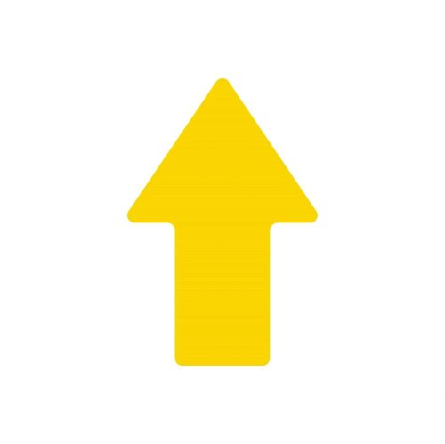 PODLAHOVÁ ZNAČKA STRAIGHT ARROW žltá