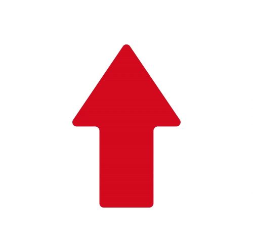 PODLAHOVÁ ZNAČKA STRAIGHT ARROW červená