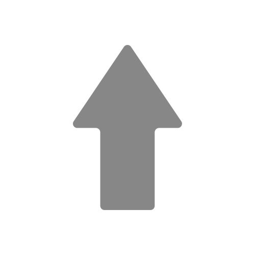 PODLAHOVÁ ZNAČKA STRAIGHT ARROW šedá