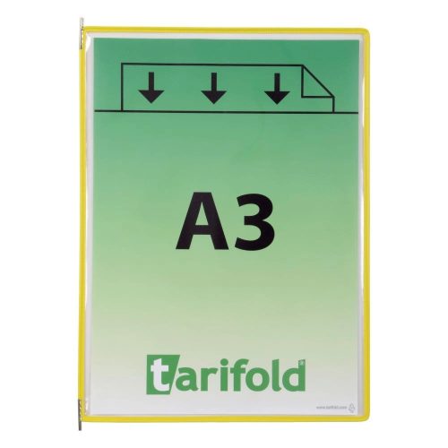 Zobrazovacia tabuľa A3, mixed, vertikálna, s otvorom na hornej strane