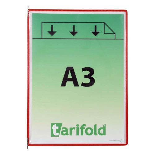 Zobrazovacia tabuľa A3, mixed, vertikálna, s otvorom na hornej strane