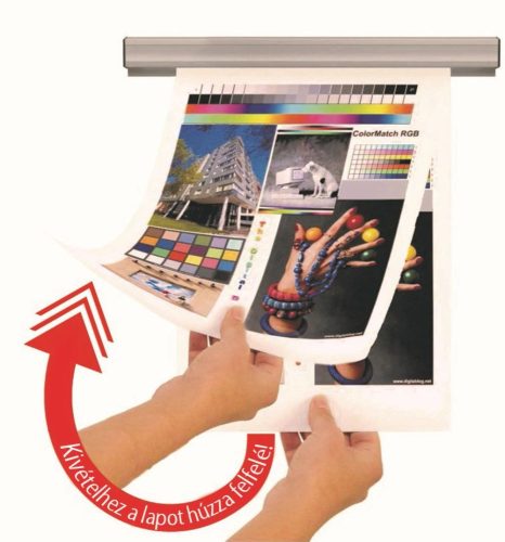 Laptartó sín GRIP, 900 mm, alumínium, öntapadó