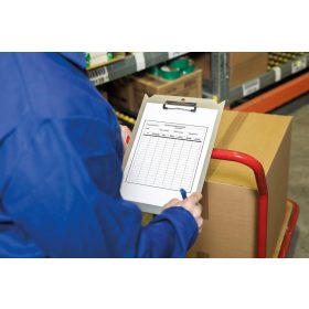   Schránka A4+, hliníková, s držiakom na prúty pre okrúhly profil