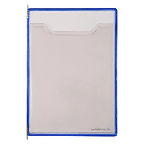 Fold Up Zobrazovacia tabuľa, A4, modrá, otvorené v hornej časti