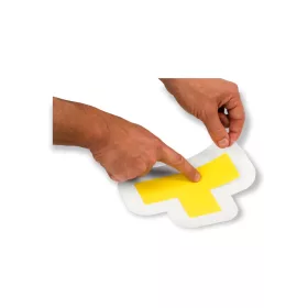   GEToolbox® Tvar T 'ExtraLife floor marking' chránená fólia 75 mm
