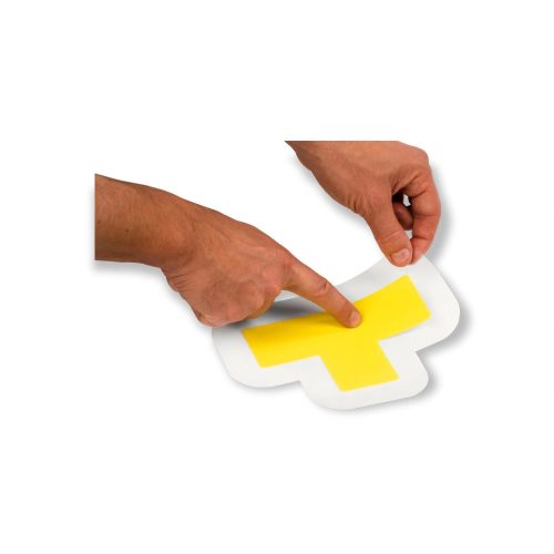GEToolbox® Tvar T 'ExtraLife floor marking' chránená fólia 100 mm