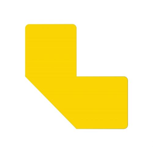 GEToolbox® Tvar L Flexibilné značenie podlahy 25 mm TRAFFIC žltá