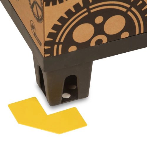 GEToolbox® Tvar L Flexibilné značenie podlahy 25 mm TRAFFIC žltá