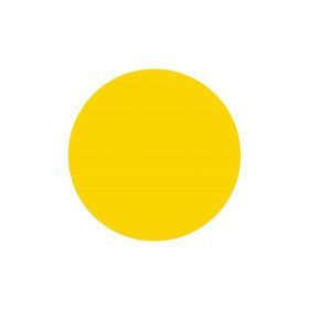   GEToolbox® Tvar Bodky Flexibilné značenie podlahy 50 mm žltá