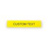 GEToolbox®  I TVAROVÉ ZNAČENIE PODLAHY CUSTOM TEXT žltá