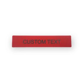   GEToolbox®  I TVAROVÉ ZNAČENIE PODLAHY CUSTOM TEXT červená