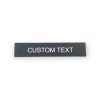 GEToolbox®  I TVAROVÉ ZNAČENIE PODLAHY CUSTOM TEXT čierna
