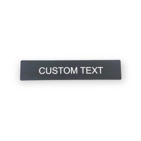   GEToolbox®  I TVAROVÉ ZNAČENIE PODLAHY CUSTOM TEXT čierna