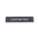 GEToolbox®  I TVAROVÉ ZNAČENIE PODLAHY CUSTOM TEXT čierna