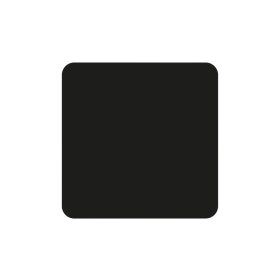   GEToolbox® Tvar Kvadrantu Flexibilné značenie podlahy 50 mm čierna