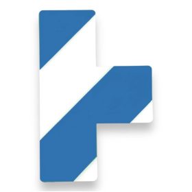   GEToolbox® Tvar T Flexibilné značenie podlahy 50 mm biela-modrá