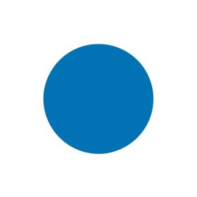   GEToolbox® PONT Alakú Flexibilis padlójelölés 75 mm SIGNAL KÉK RAL 5005