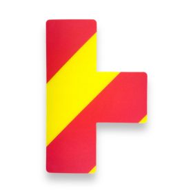   GEToolbox® Tvar T Flexibilné značenie podlahy 100 mm žltá-červená
