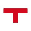 GEToolbox® Dlhý tvar T Masívne značenie podlahy 50mm červená
