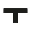 GEToolbox® Dlhý tvar T Masívne značenie podlahy 50mm čierna
