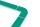 GEToolbox® TAPE CORNER FOR GET TAPES 50 mm GREEN