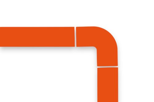 GEToolbox® TAPE CORNER FOR GET TAPES 50 mm ORANŽOVÁ