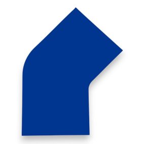   45° sarokelem padlójelölő szalaghoz 50 mm SIGNAL KÉK GEToolbox®