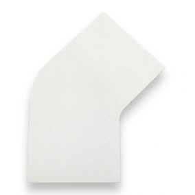   45° sarokelem padlójelölő szalaghoz 75 mm FEHÉR GEToolbox®