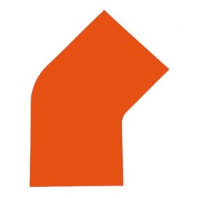   45° sarokelem padlójelölő szalaghoz 50 mm NARANCS GEToolbox®