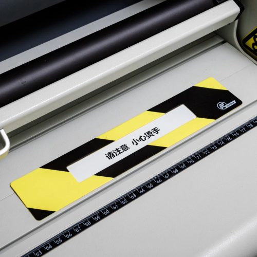 GEToolbox® Text Window Floor Marker "Mini" 50mm biela
