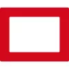 GEToolbox® Text Window Značka podlahy "Plus" A4 červená