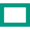 GEToolbox® Text Window Značka podlahy "Plus" A4 zelená