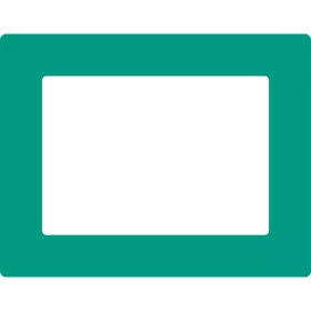   GEToolbox® Text Window Značka podlahy "Plus" A4 zelená