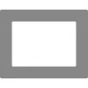 GEToolbox® Text Window Značka podlahy "Plus" A4 šedá