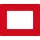 GEToolbox® Text Window Značka podlahy "Plus" A5 červená