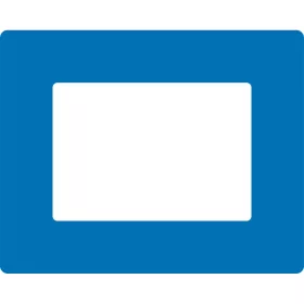   GEToolbox® Text Window Značka podlahy "Plus" A5 modrá