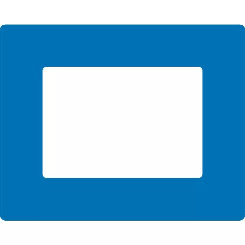 GEToolbox® Text Window Značka podlahy "Plus" A5 modrá