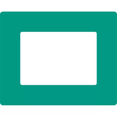 GEToolbox® Text Window Značka podlahy "Plus" A5 zelená