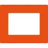 GEToolbox® Text Window Značka podlahy "Plus" A5 oranžová