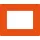 GEToolbox® Text Window Značka podlahy "Plus" A5 oranžová