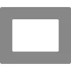 GEToolbox® Text Window Značka podlahy "Plus" A5 šedá