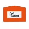GEToolbox® Text Window Značka podlahy "Plus Arrow" A4 oranžová