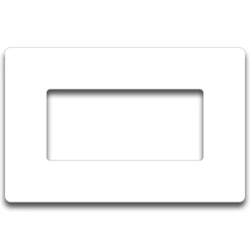 GEToolbox® Text Window Značka podlahy "Plus" 1/3 A4 biela