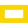 GEToolbox® Text Window Značka podlahy "Plus" 1/3 A4 žltá