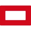GEToolbox® Text Window Značka podlahy "Plus" 1/3 A4 červená