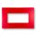 GEToolbox® Text Window Značka podlahy "Plus" A4 červená