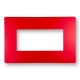 GEToolbox® Text Window Značka podlahy "Plus" A4 červená